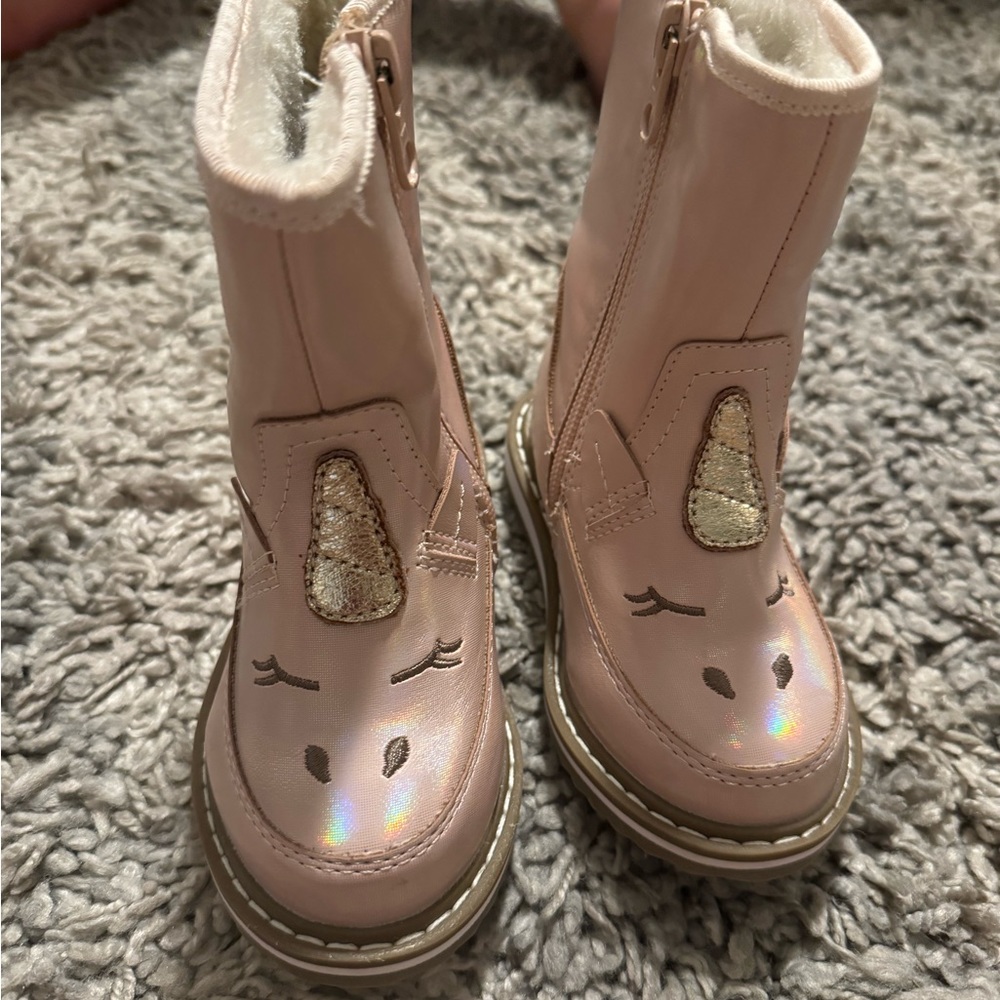 Size 6 Toddler Pink Cat&Jack Boots